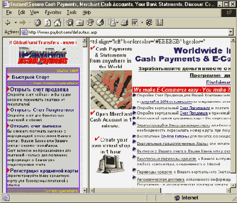 <b>3.5. Платежная система Instant!</b>